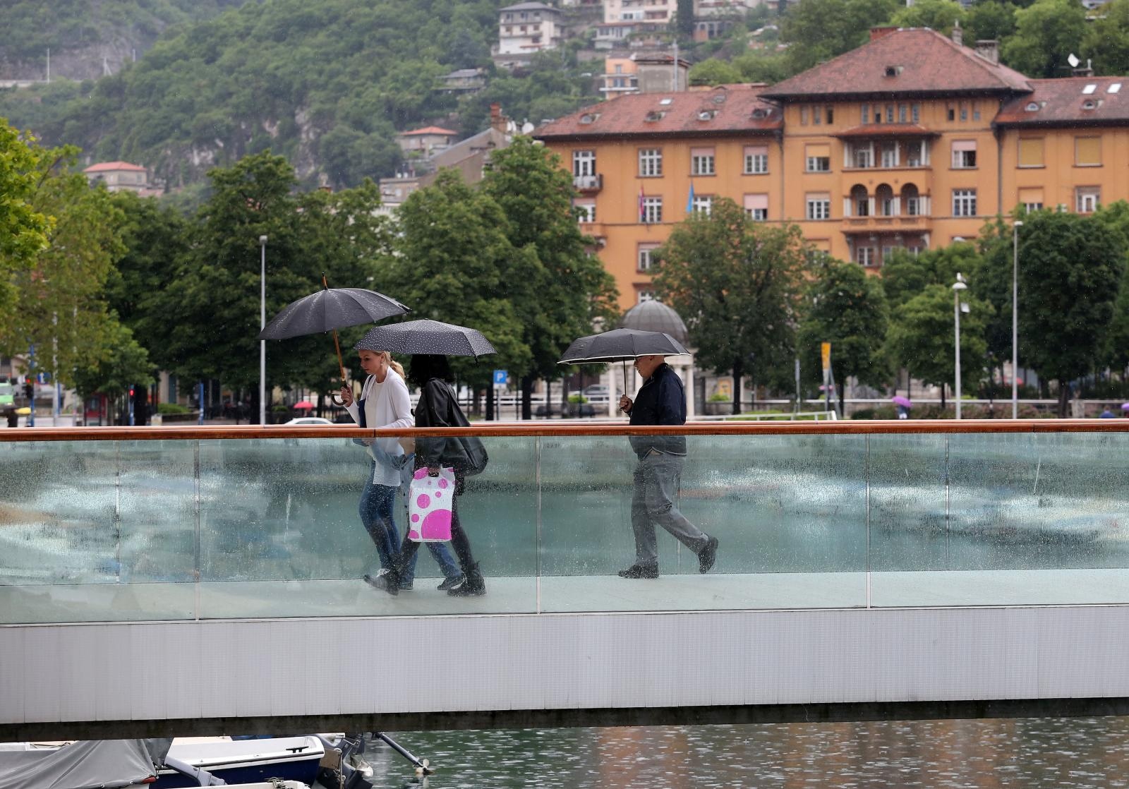 27.05.2019. , Rijeka – Kisni dan u gradu. Photo: Goran Kovacic/PIXSELL 27.05.2019. , Rijeka – Kisni dan u gradu. Photo: Goran Kovacic/PIXSELL