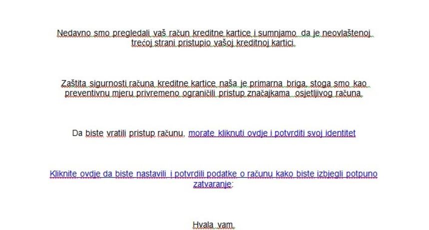 e mail mup prevara