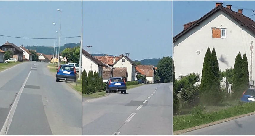 pijan krivuda cestom pijan krivuda cestom