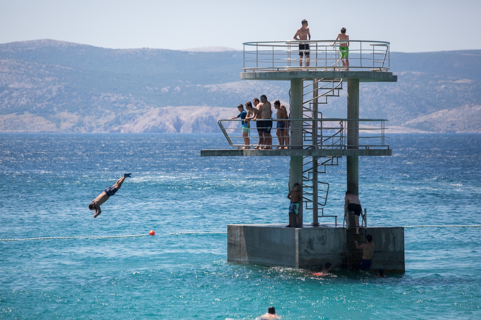 Plaže prepune kupaèa na na kvarnerskoj obali