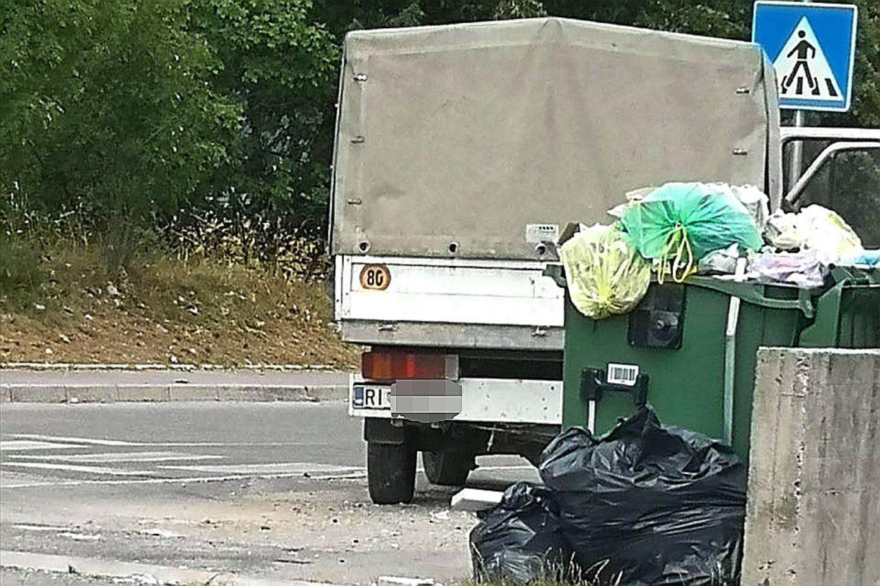 smeće odvoz prijevara