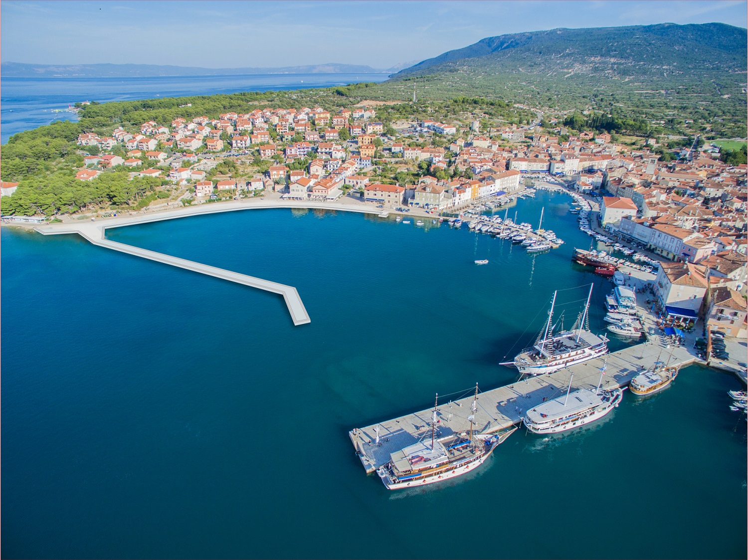 CRES Budući izgled zapadnog dijela luke Cres