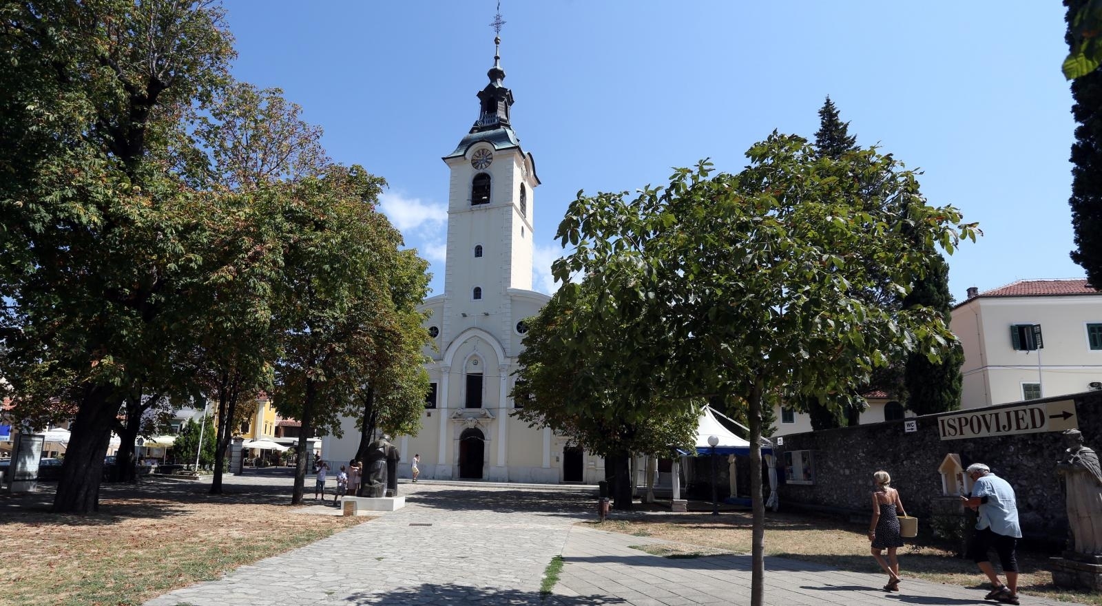 Rijeka: Perivoj svetišta Majke Božje Trsatske spreman za proslavu Velike Gospe