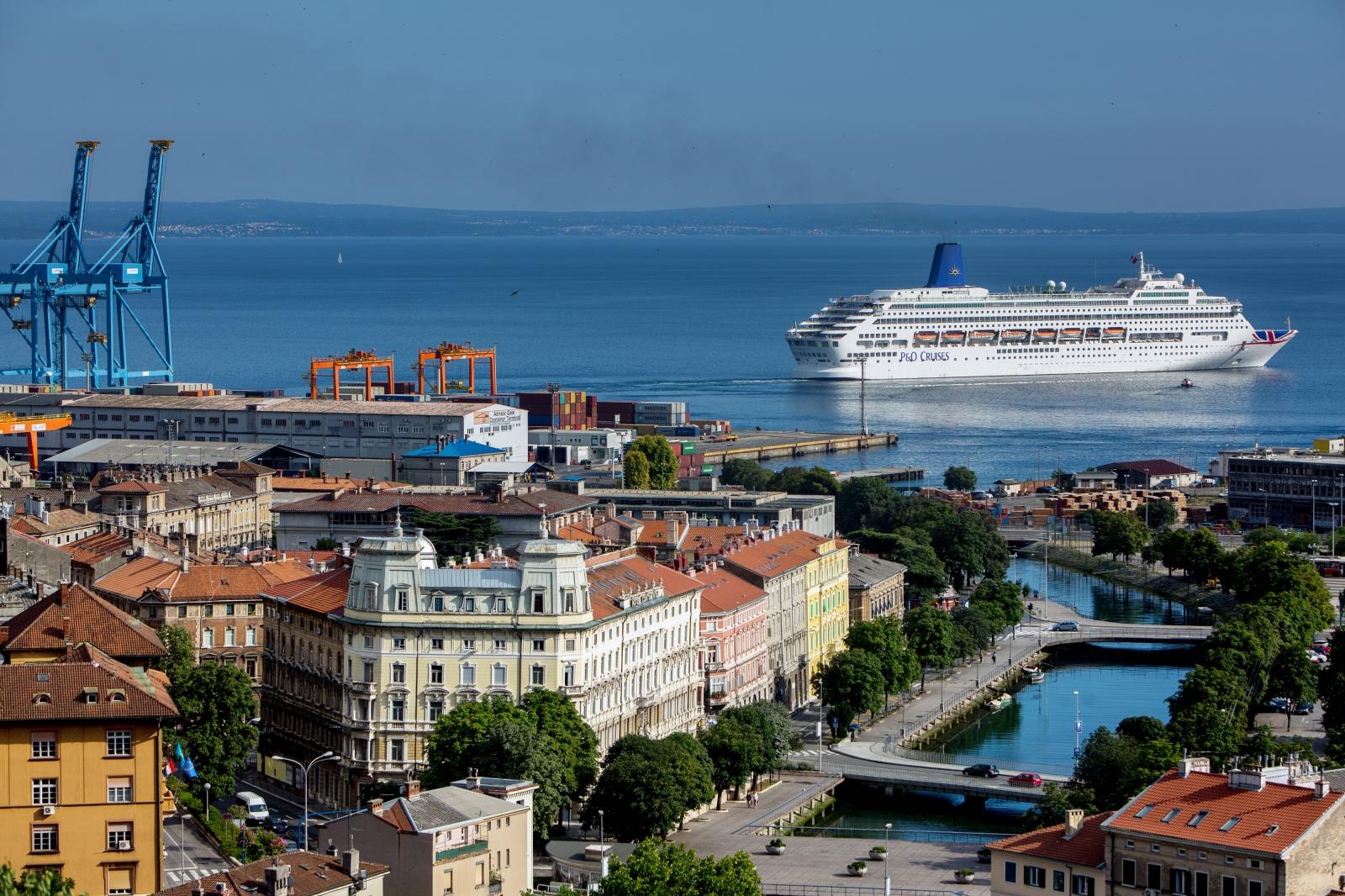 04.07.2018. Rijeka – Kruzer P&O Cruises Oriana.Photo: Nel Pavletic/PIXSELL