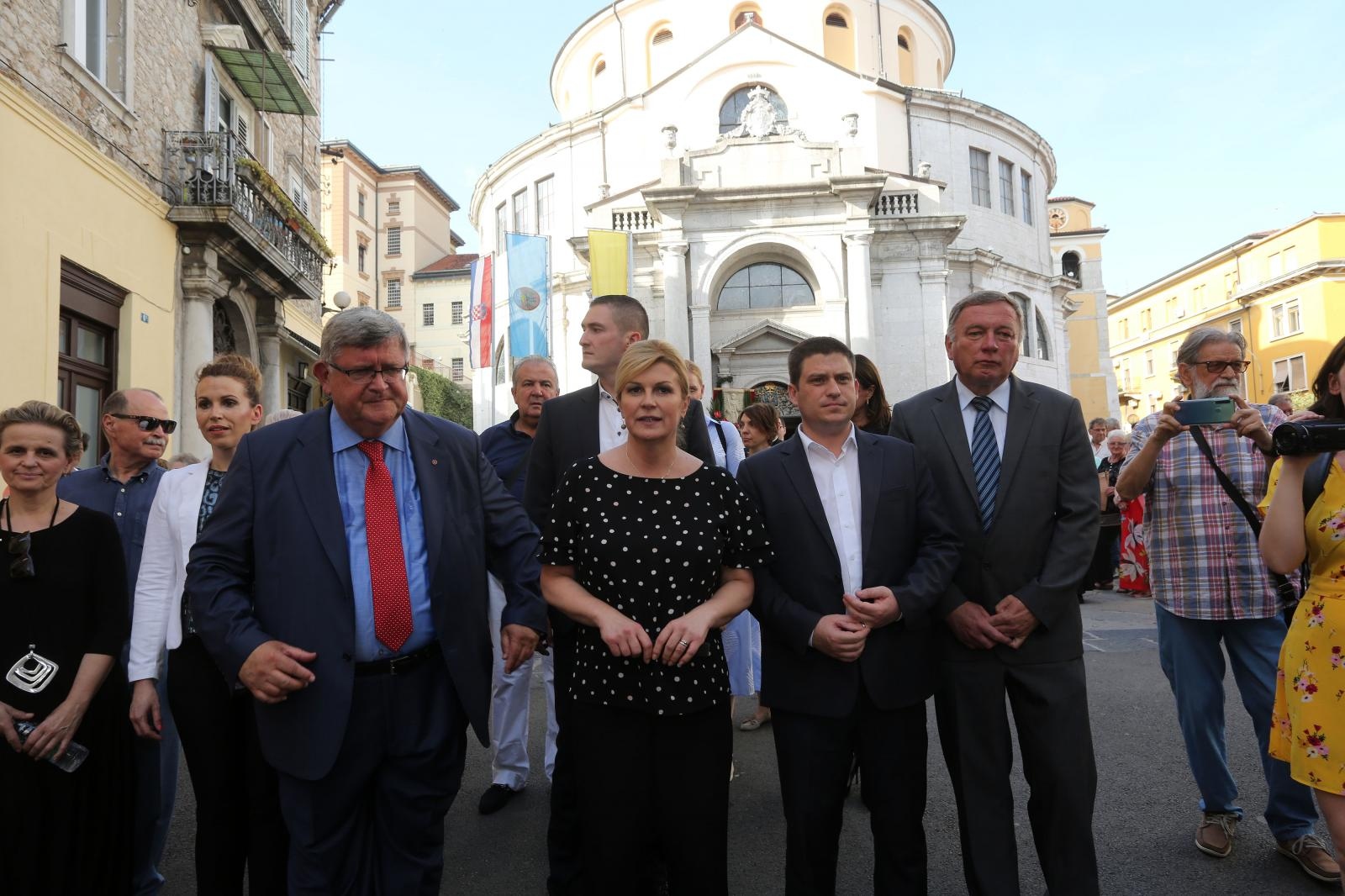 Rijeka: Predsjednica sudjelovala u procesiji povodom Dana svetog Vida Rijeka: Predsjednica sudjelovala u procesiji povodom Dana svetog Vida