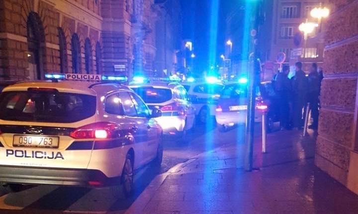 policija noćna kacija jadranaski trg