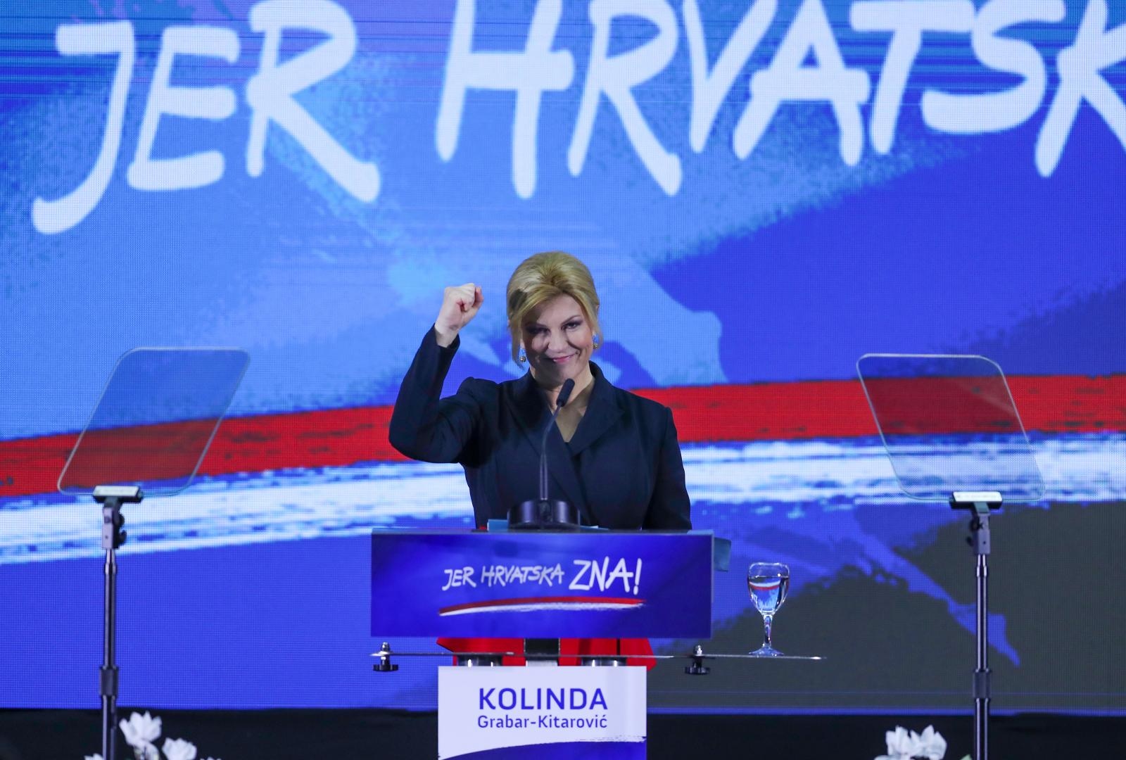 Zagreb: Predstavljanje programa Kolinde Grabar-Kitarović za predstojeće izbore Zagreb: Predstavljanje programa Kolinde Grabar-Kitarović za predstojeće izbore