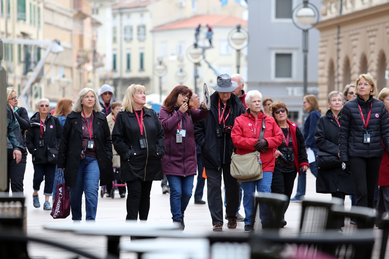 Rijeka: Grupa turista na Korzu