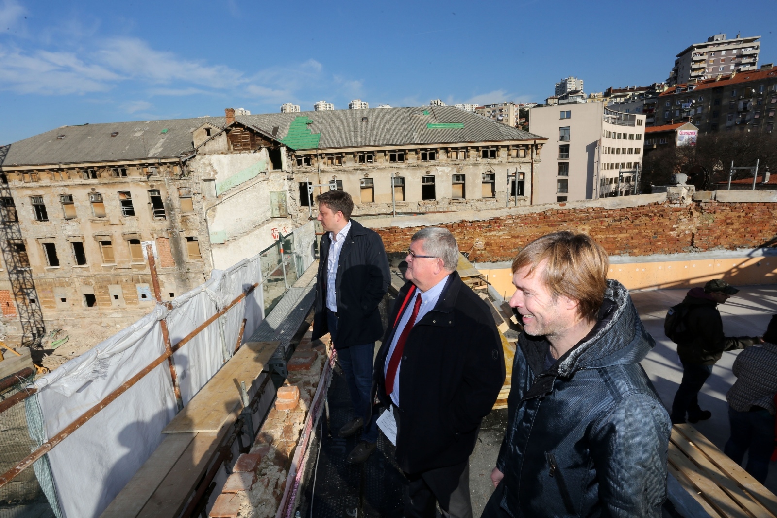 Rijeka: Vojko Obrsnel u obilasku Dječje kuće koja se gradi u sklopu projekta EPK