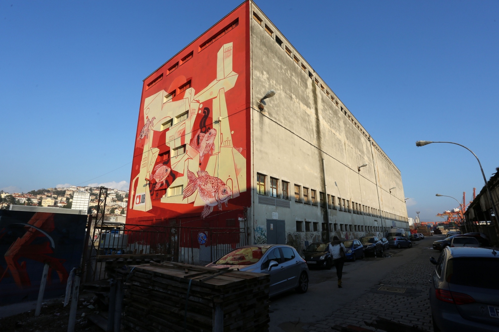 Rijeka: Mural na zgradi Ivexa Rijeka: Mural na zgradi Ivexa