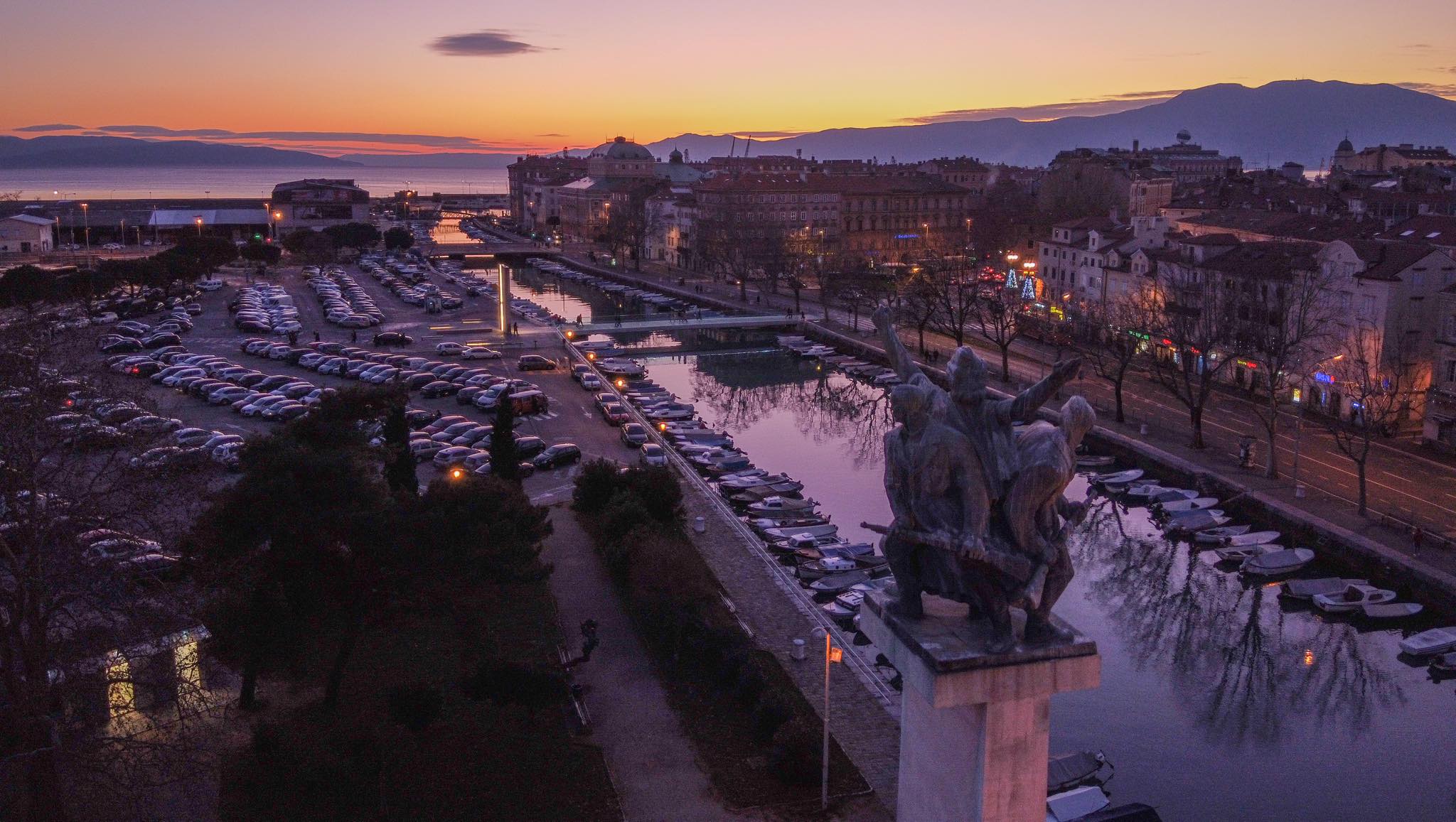 dron rijeka mrtvi kanal spomenik
