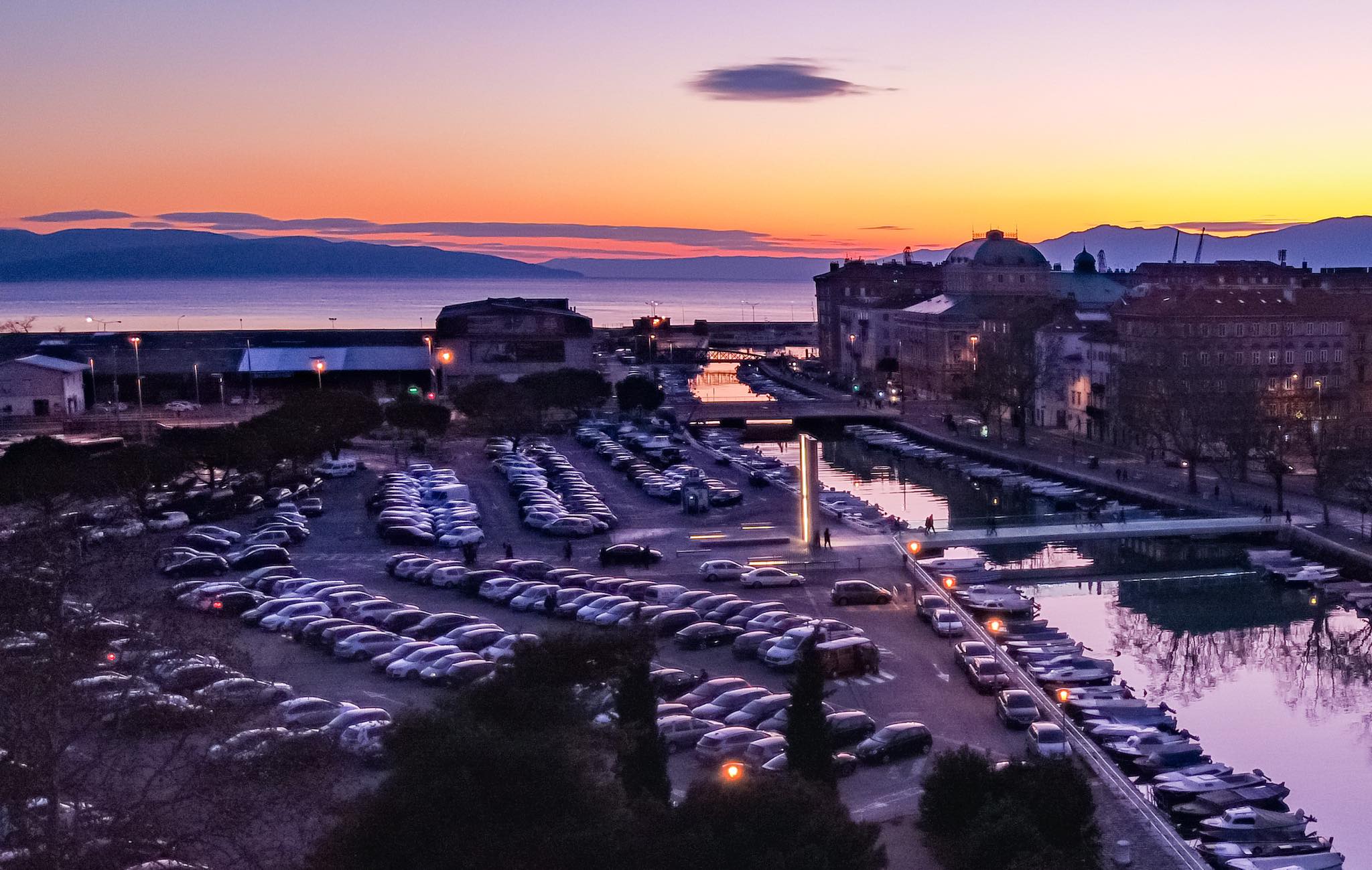 dron rijeka panorama delta zajc