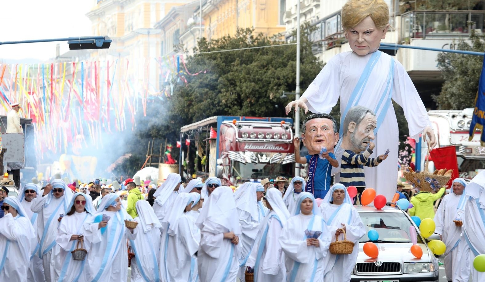 Međunarodna karnevalska povorka u Rijeci kruna je karnevalskih svečnosti na Kvarneru