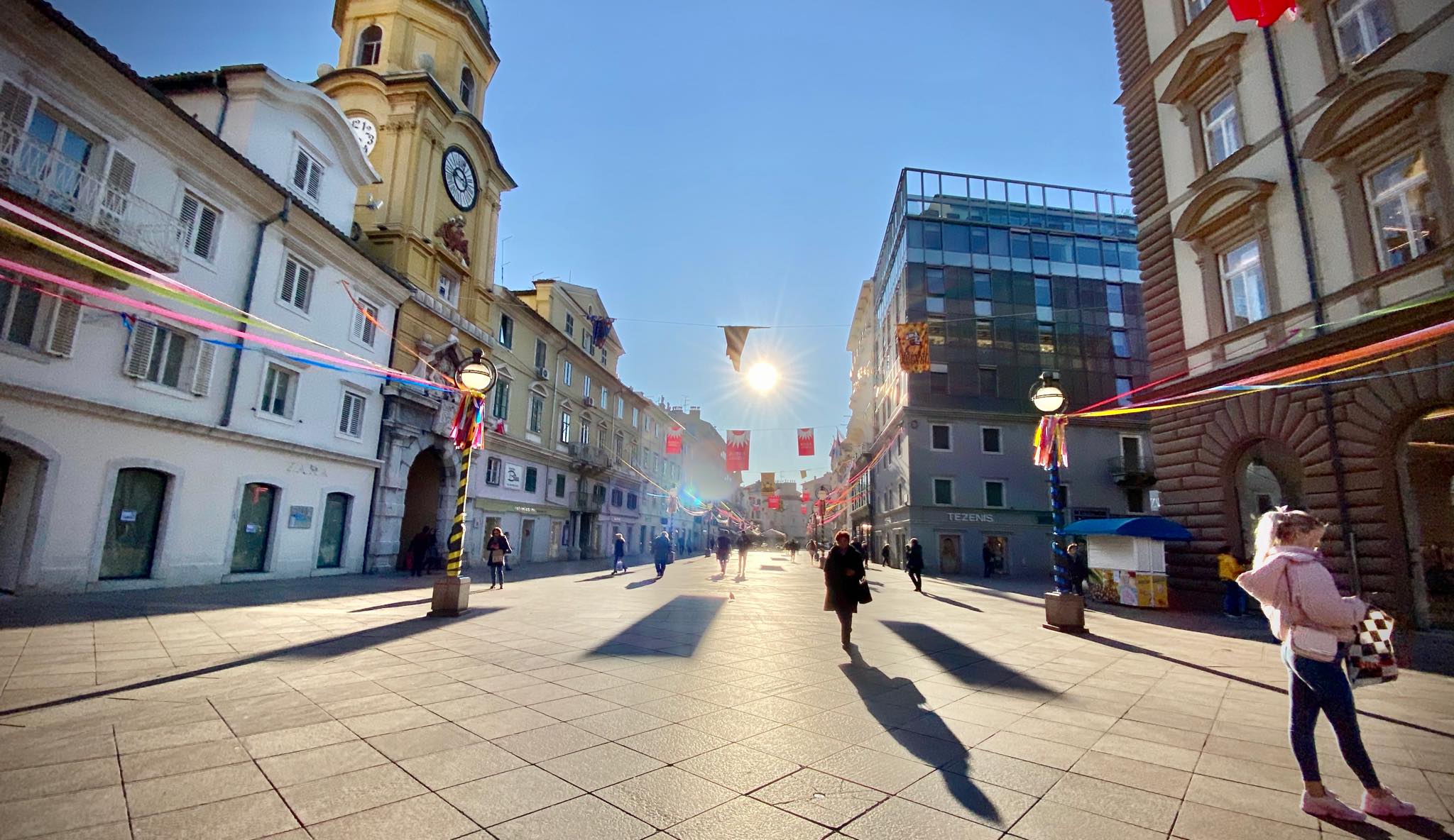 korzo rijeka svitanje sunce valentinovo