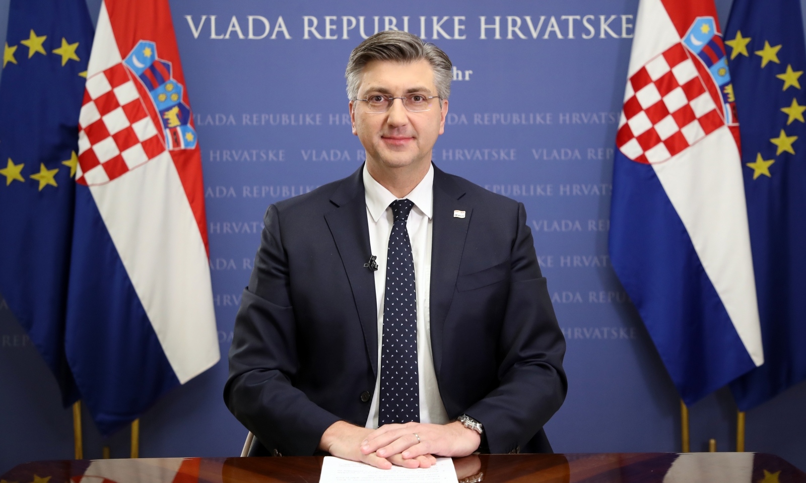 Zagreb: Premijer Plenković obratio se građanima povodom epidemije koronavirusa