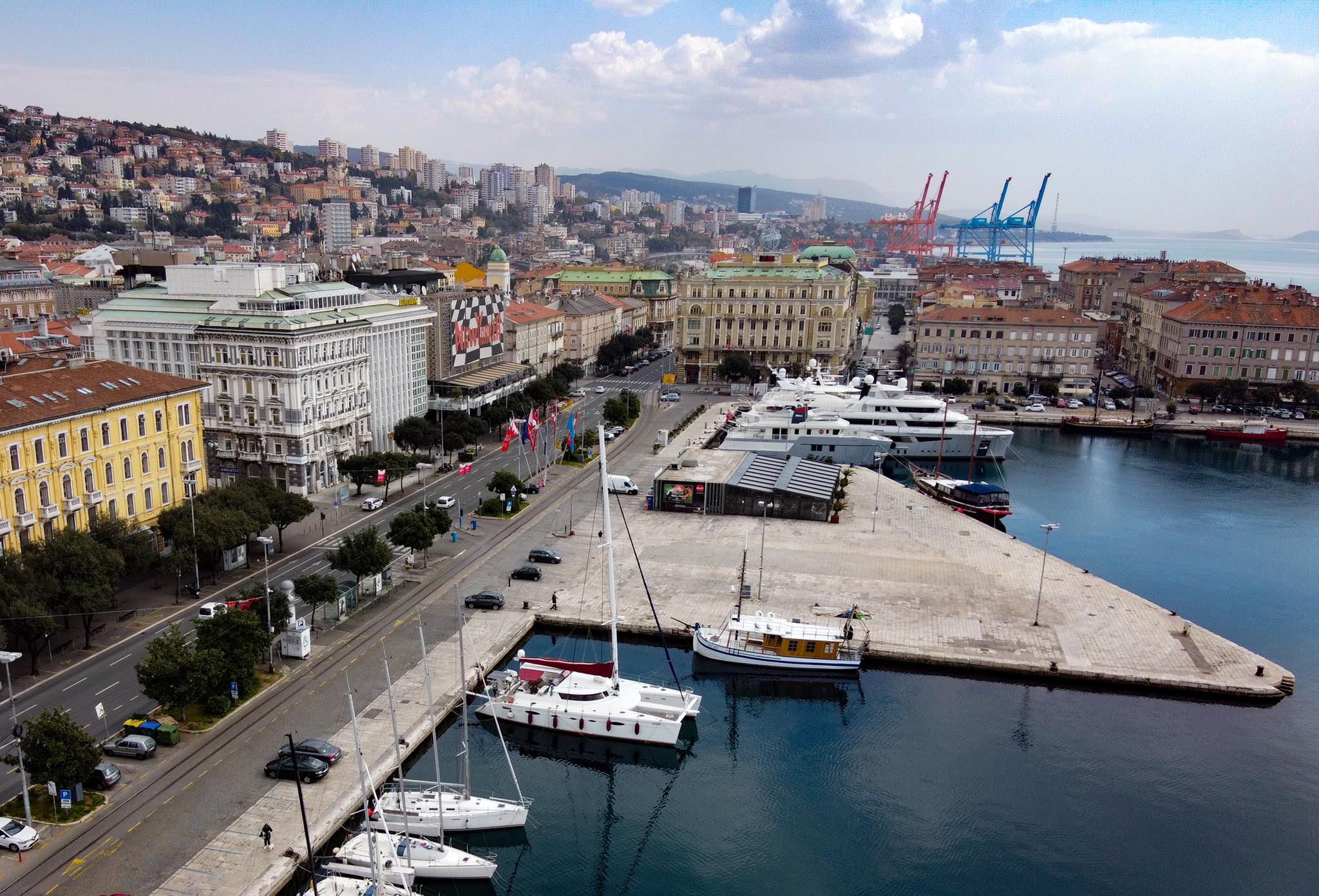 RIJEKA DRON ŽUPANIJA PANORAMA