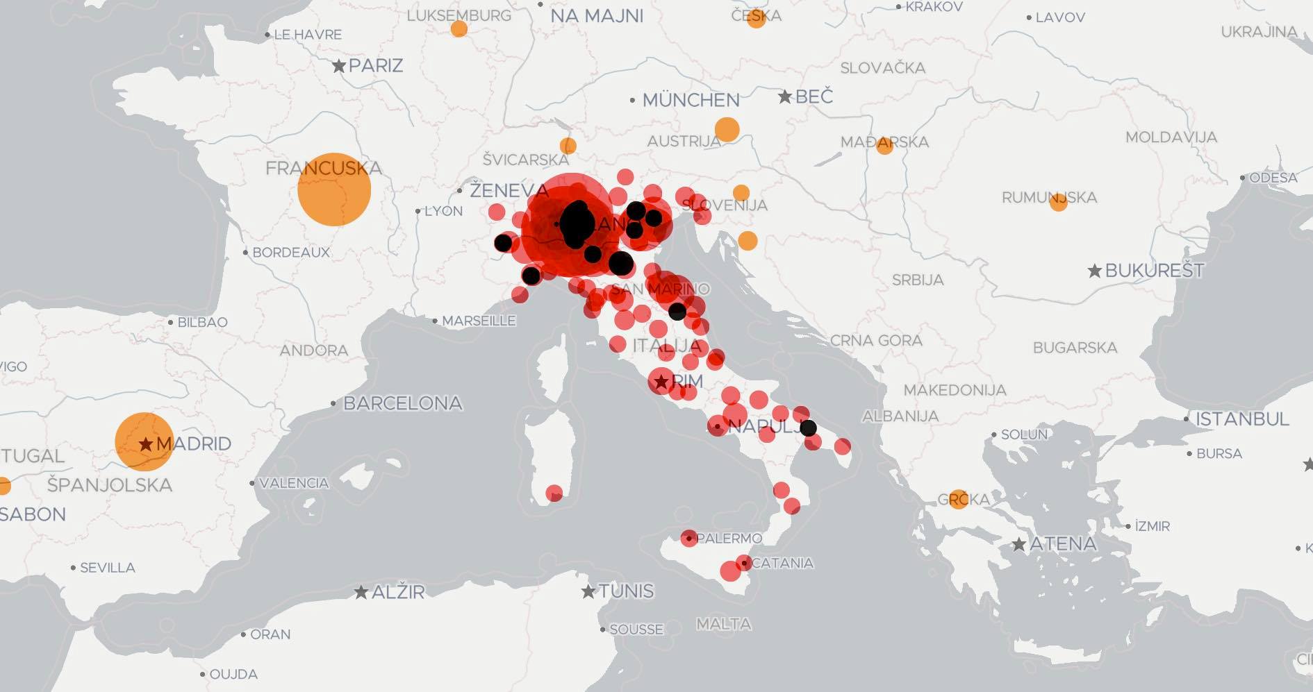 italija koronavirus italija koronavirus