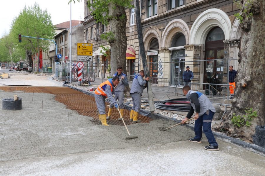 KREŠIMIROVA ULICA Radovi KREŠIMIROVA ULICA Radovi