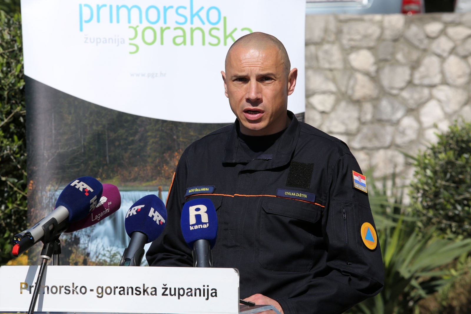 Rijeka: Konferencija za medije Stozera civilne zaštite Primorsko goranske županije Rijeka: Konferencija za medije Stozera civilne zaštite Primorsko goranske županije