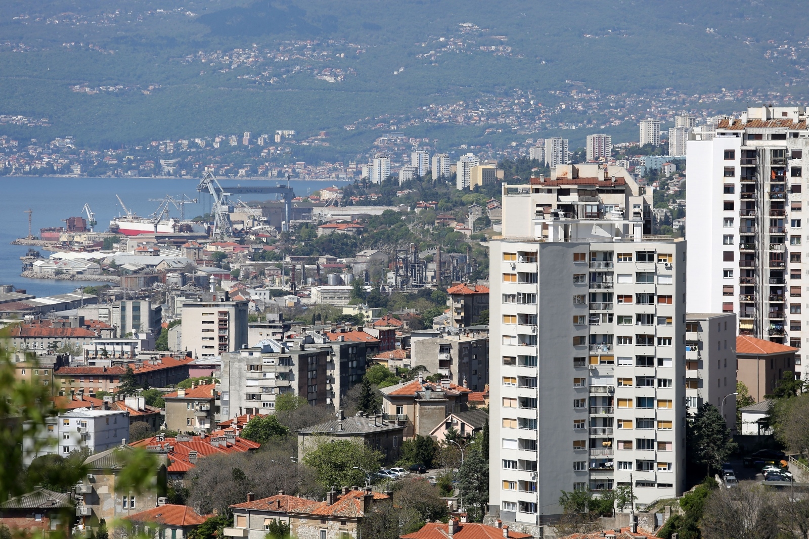 Panorama grada Rijeke