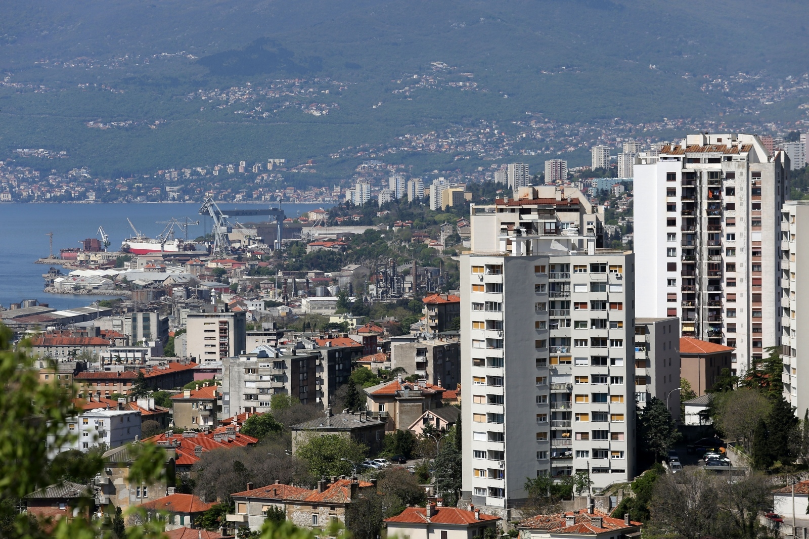 Panorama grada Rijeke