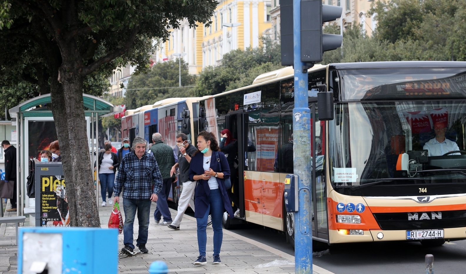 Rijeka: Komunalno društvo Autotrolej krenuo je s normalizacijom prometa
