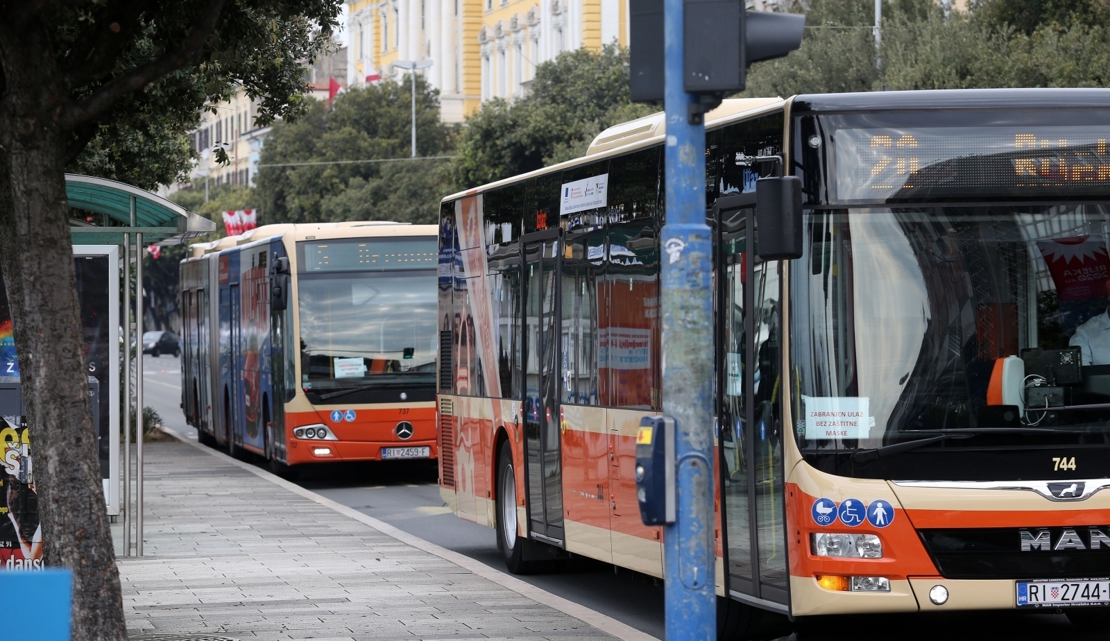 Rijeka: Komunalno društvo Autotrolej krenuo je s normalizacijom prometa