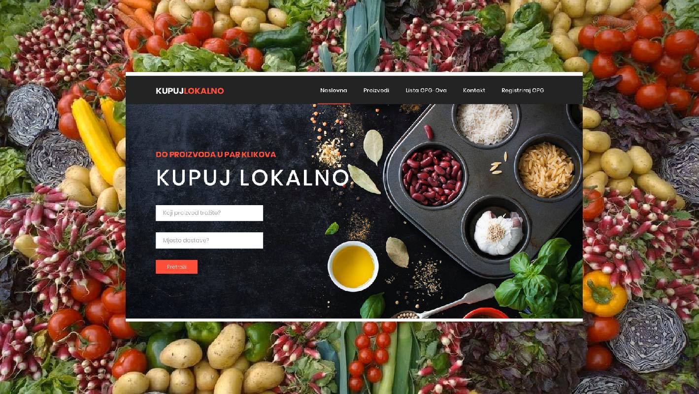 kupuj lokalno kolaž kupuj lokalno kolaž