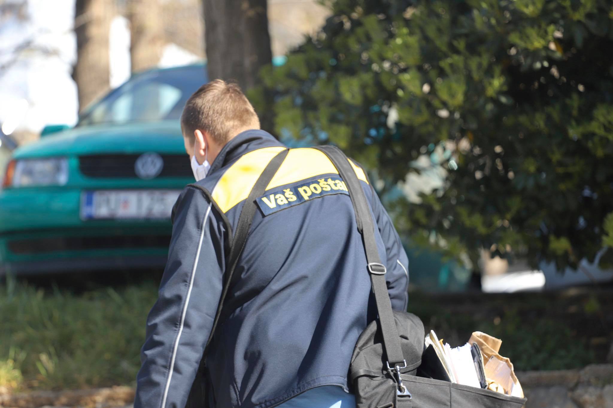 poštar koorna travanj 2020