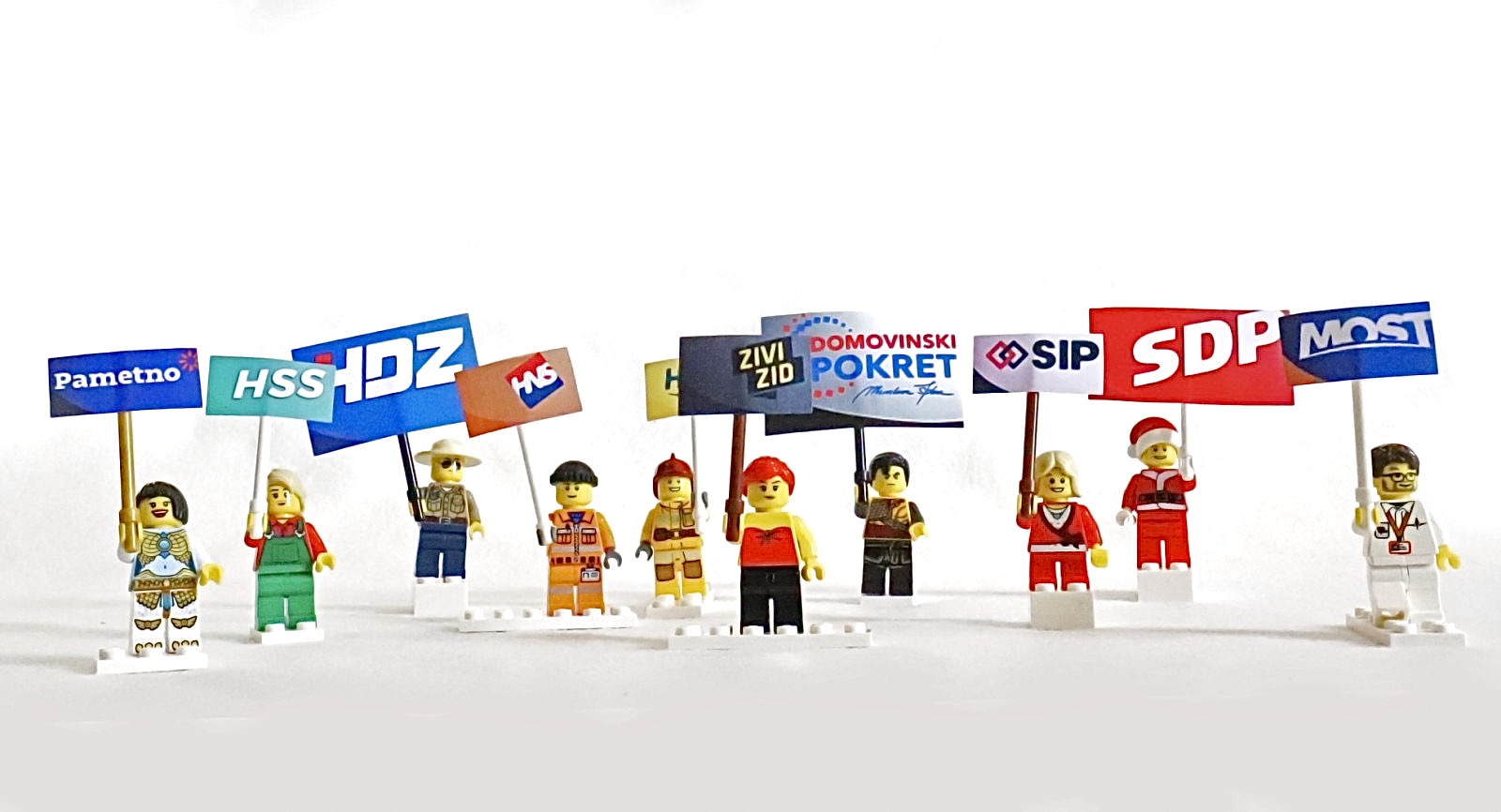 Izbori stranke logo lego 1