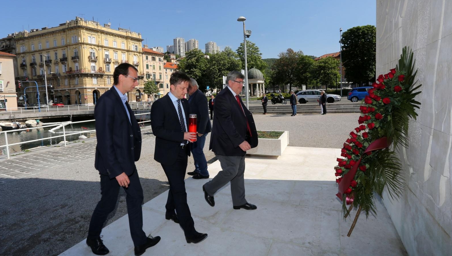 Rijeka: Polaganje vijenaca povodom Dana pobjede nad fašizmom