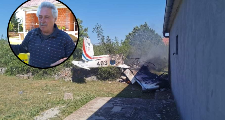 svjedok nesreće avion