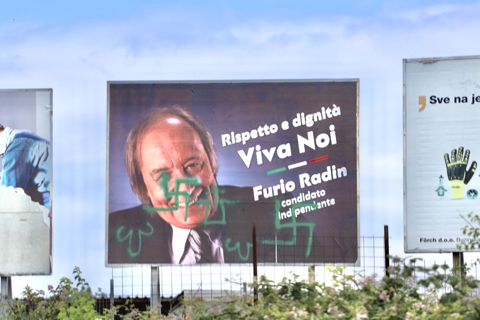 Plakat svastika furio radin