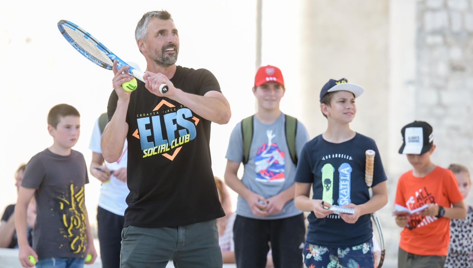 Kids’ Day teniskog megaspektakla Adria Toura održan na zadarskom Forumu Kids’ Day teniskog megaspektakla Adria Toura održan na zadarskom Forumu