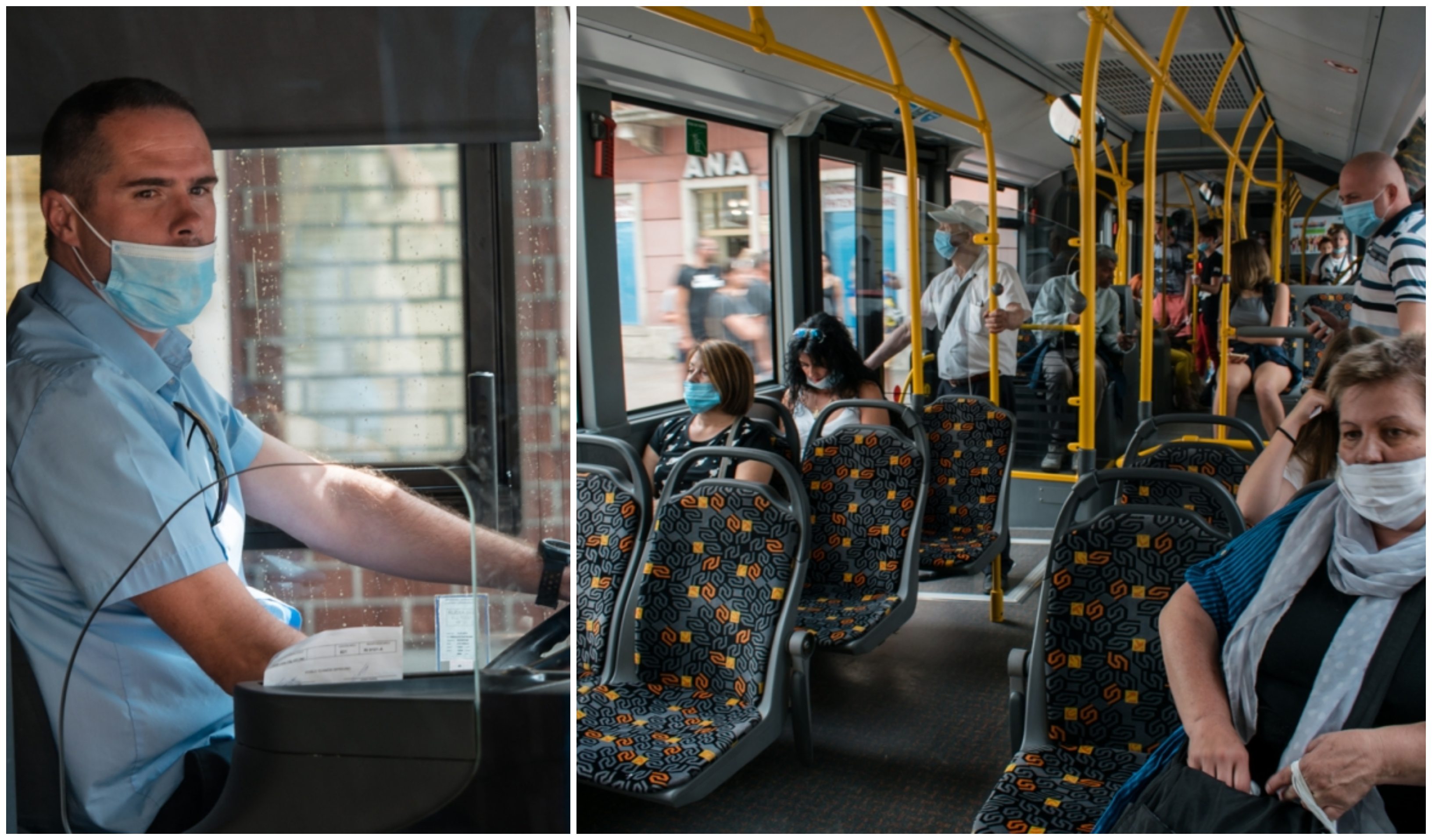 autobus korona maske autobus korona maske