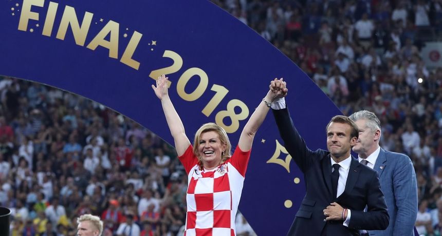 kolinda-grabar-kitarovic- emmanuel macron kolinda-grabar-kitarovic- emmanuel macron