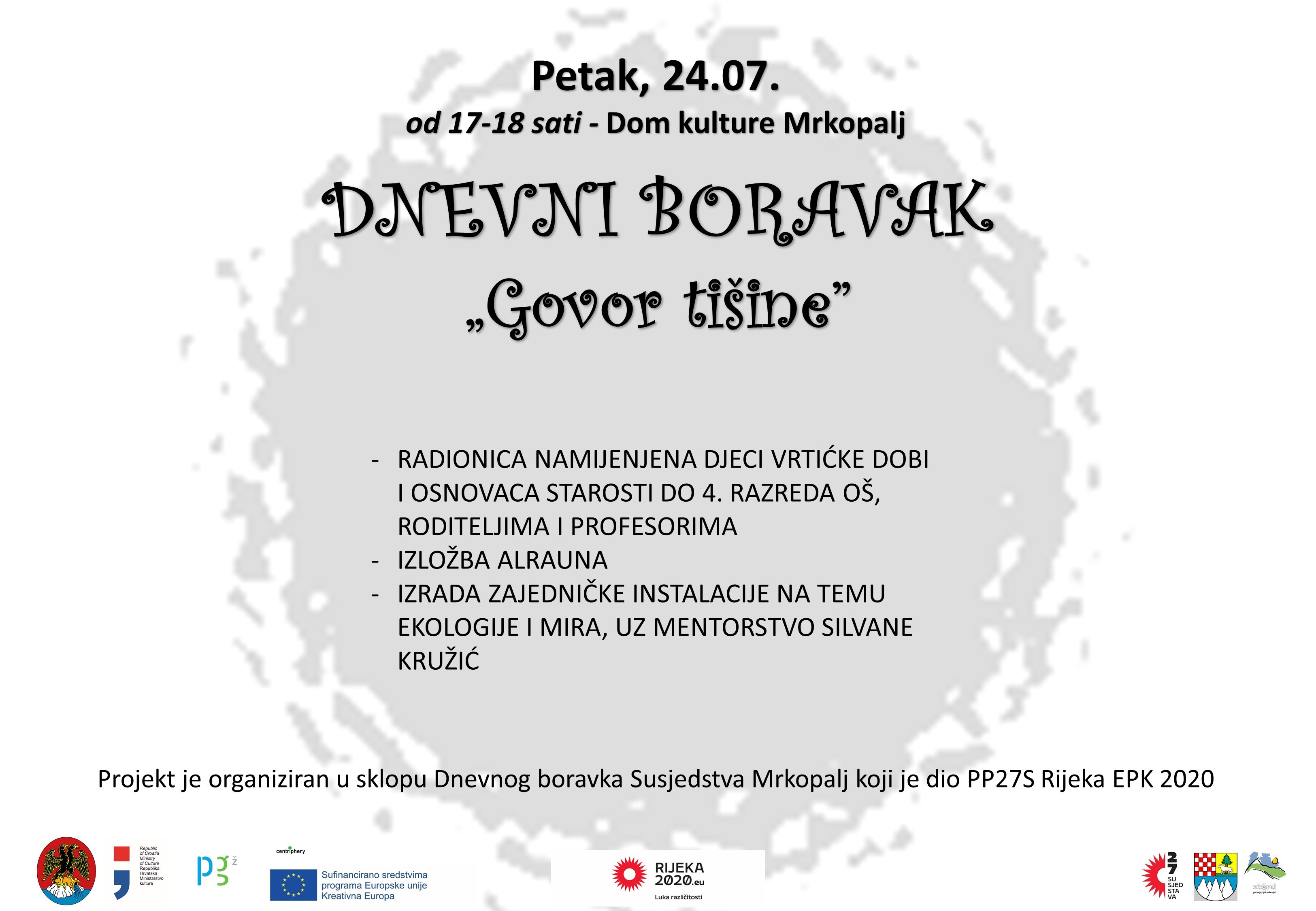 Dnevni boravak Govor tišine1 plakat Dnevni boravak Govor tišine1 plakat