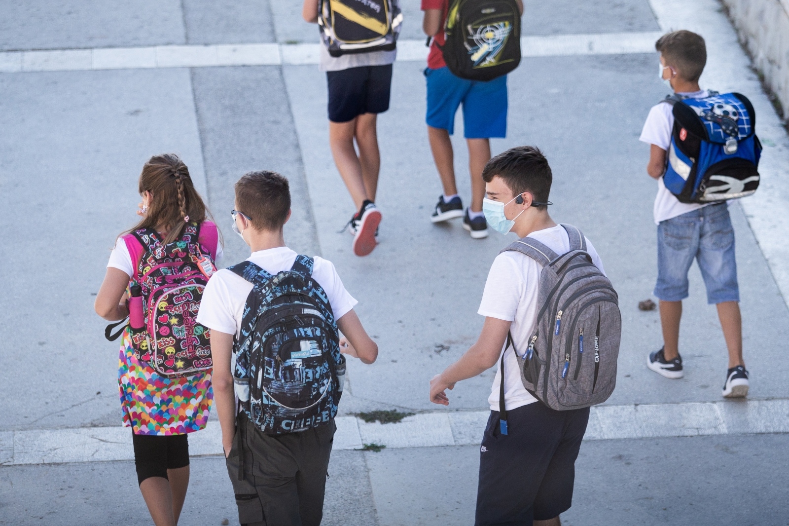 Prvi je dan nove školske godine u splitskom školama Prvi je dan nove školske godine u splitskom školama