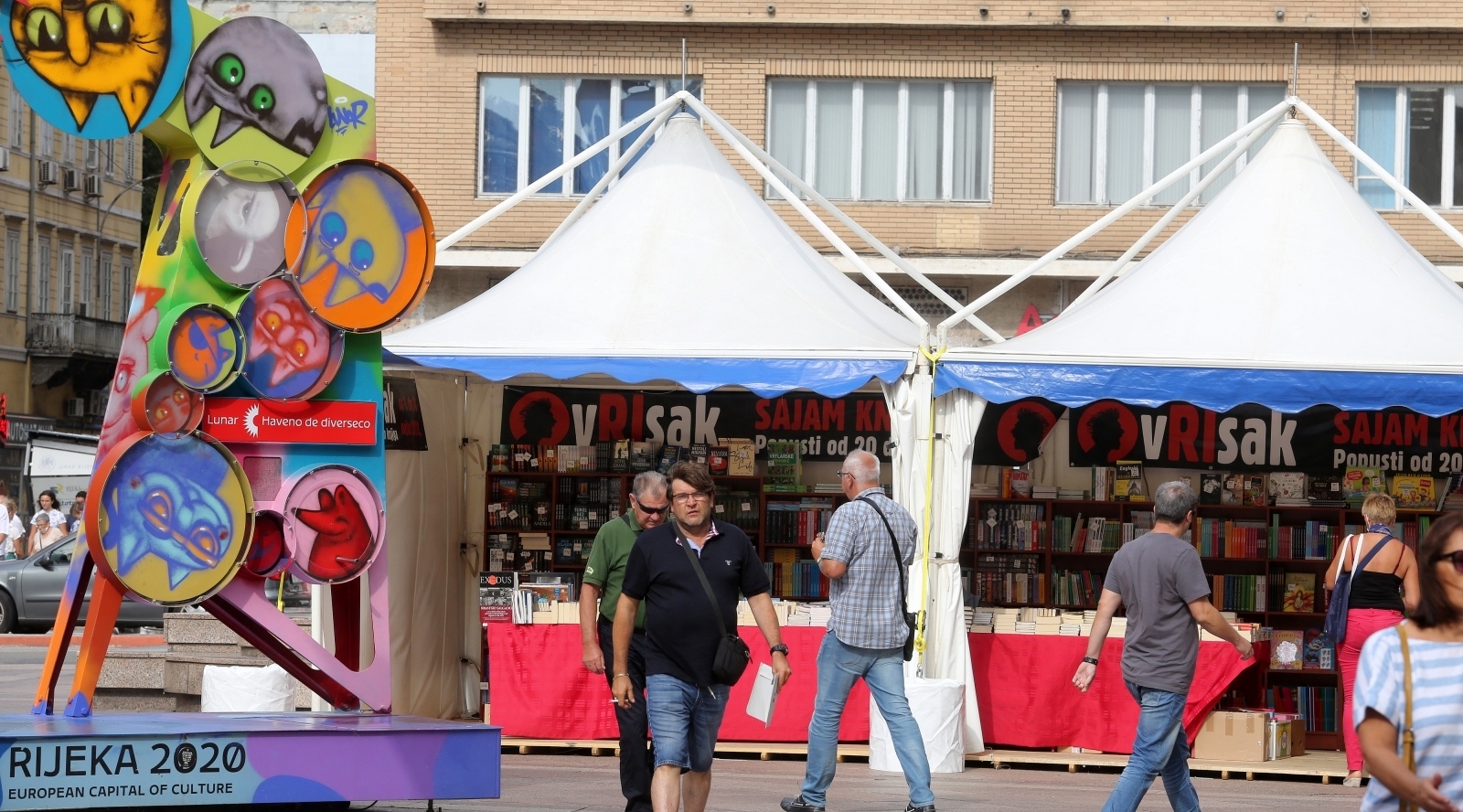 Vrisak,festival autora i sajam knjiga, počeo je u Rijeci