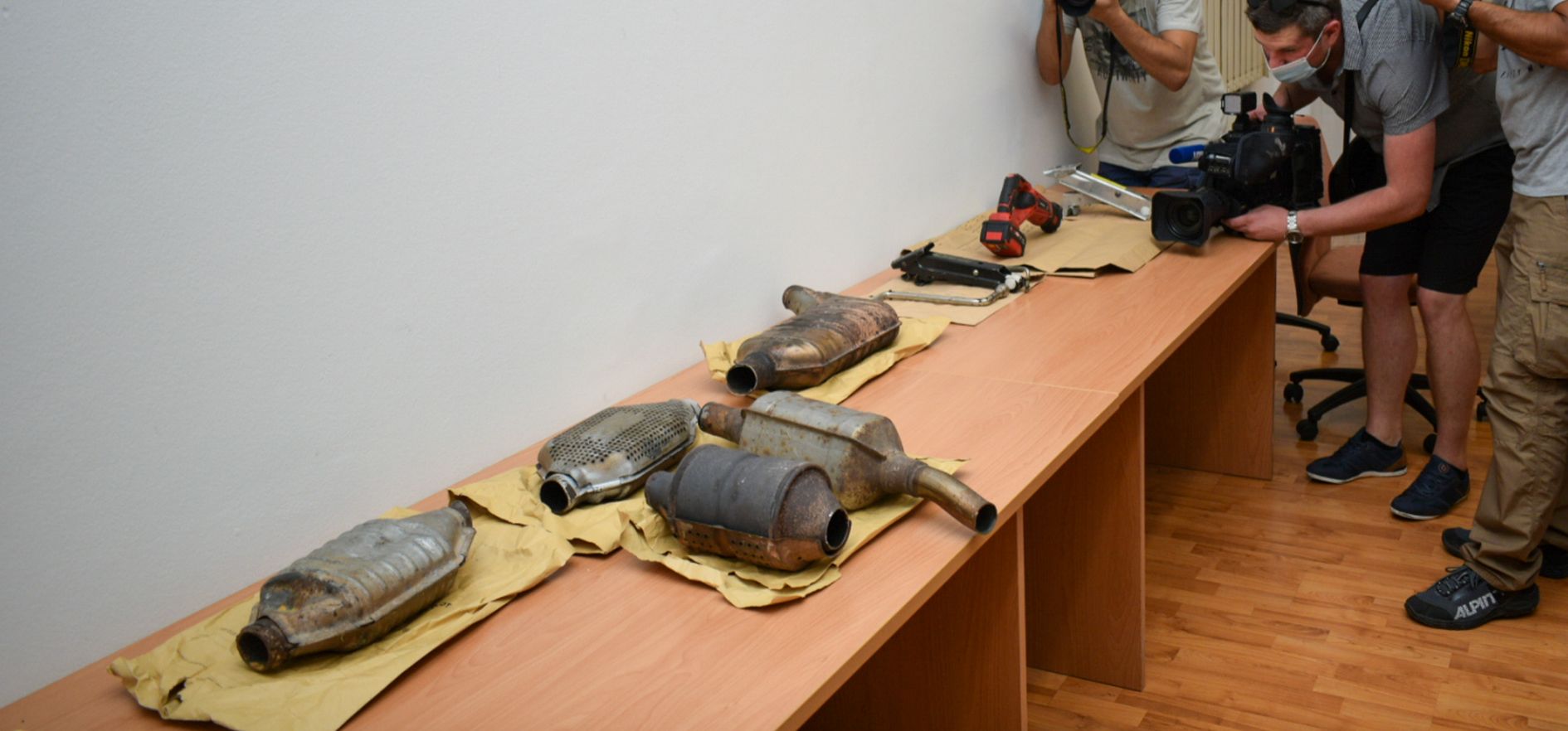 krađa katalizator policija