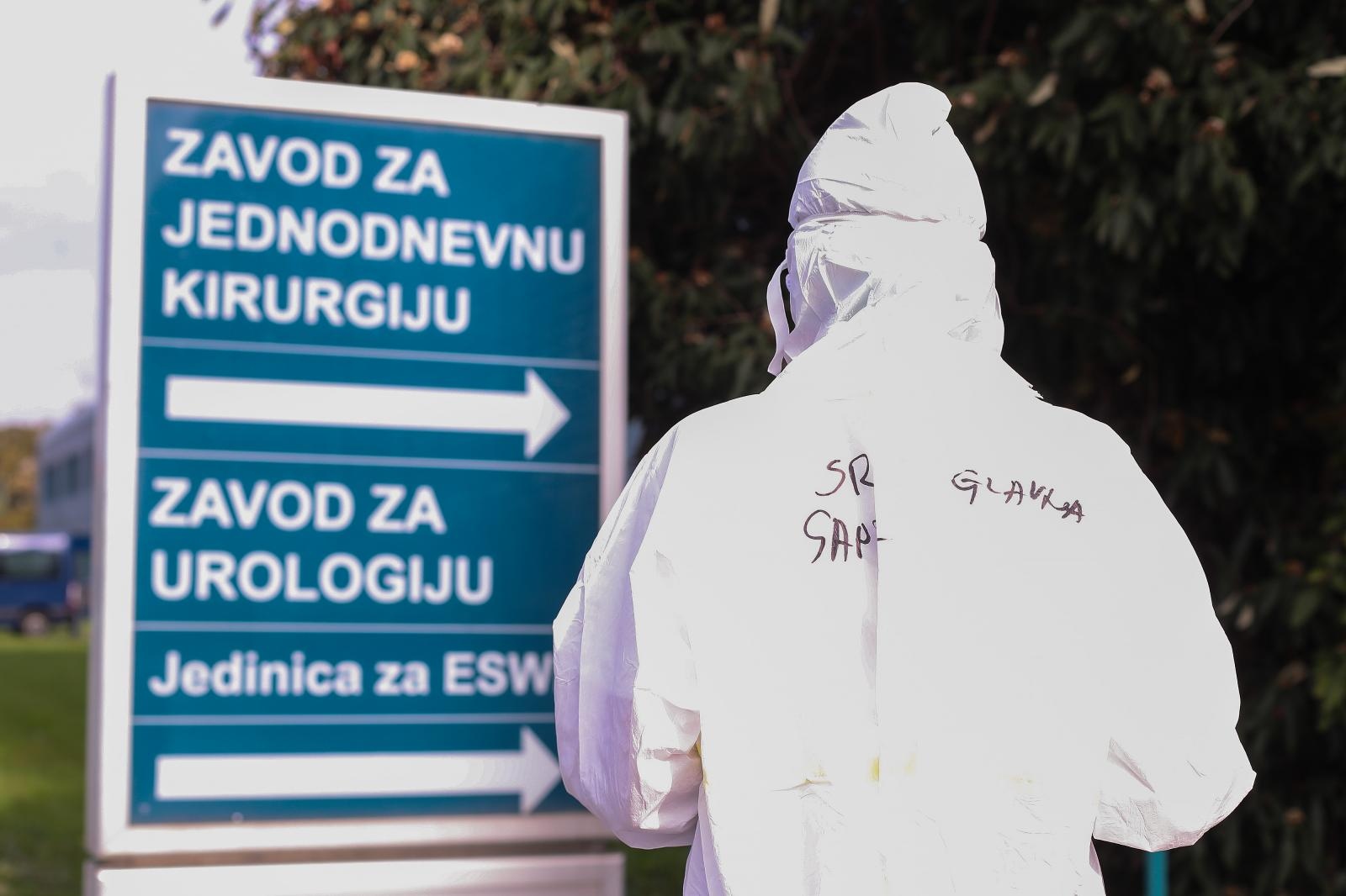 Jedan dan u KB Dubrava – bolnici prenamijenjenoj u COVID centar