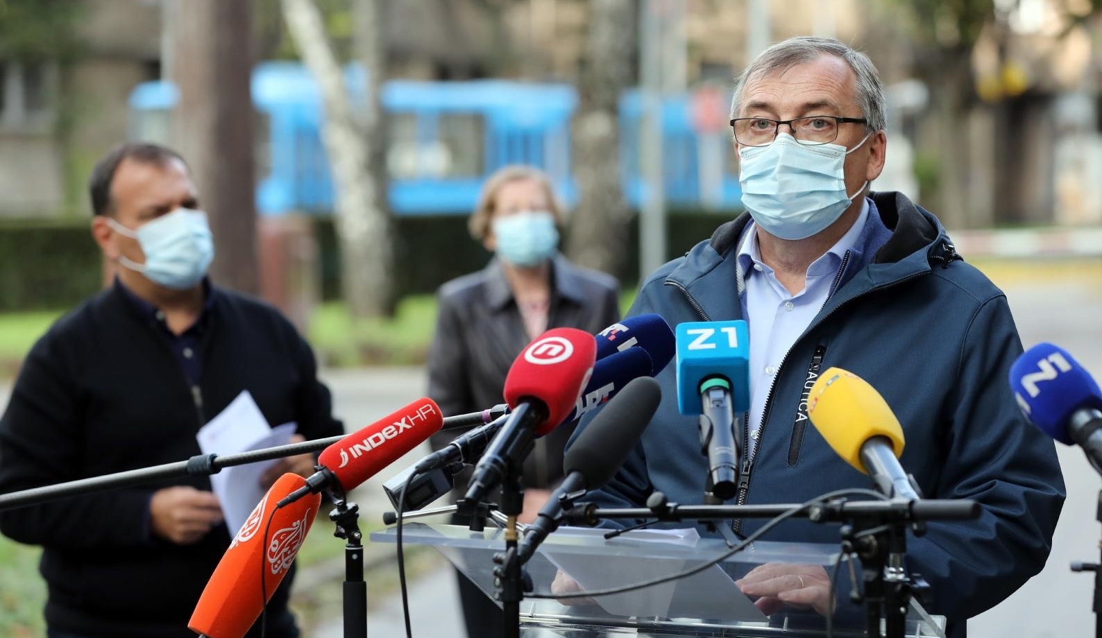 Zagreb: Stožer civilne zaštite RH na konferenciji predstavio nove mjere Zagreb: Stožer civilne zaštite RH na konferenciji predstavio nove mjere