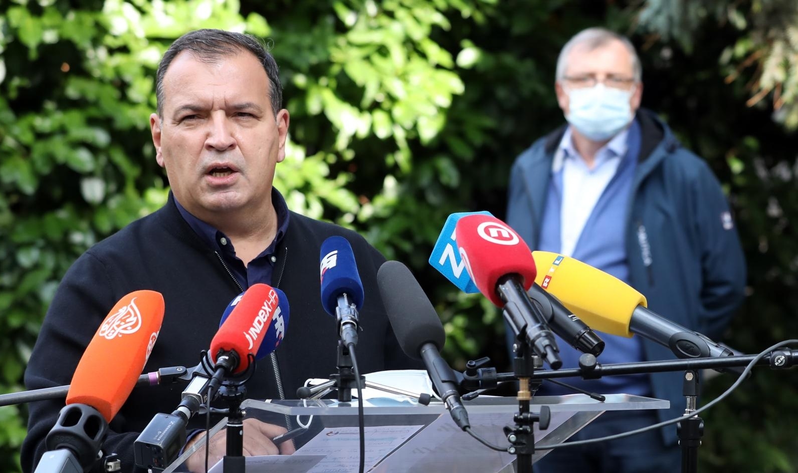 Zagreb: Stožer civilne zaštite RH na konferenciji predstavio nove mjere Zagreb: Stožer civilne zaštite RH na konferenciji predstavio nove mjere