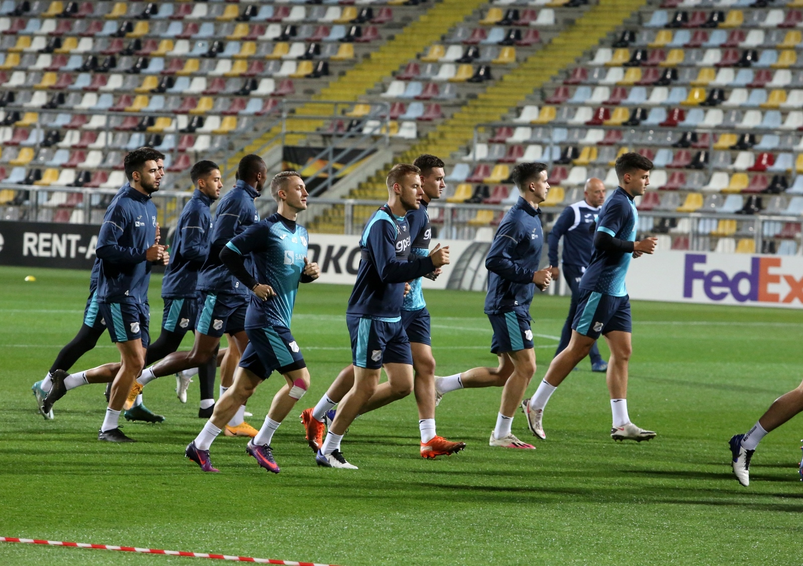 Trening nogometaša Rijeke uoči utakmice s Napolijem Trening nogometaša Rijeke uoči utakmice s Napolijem