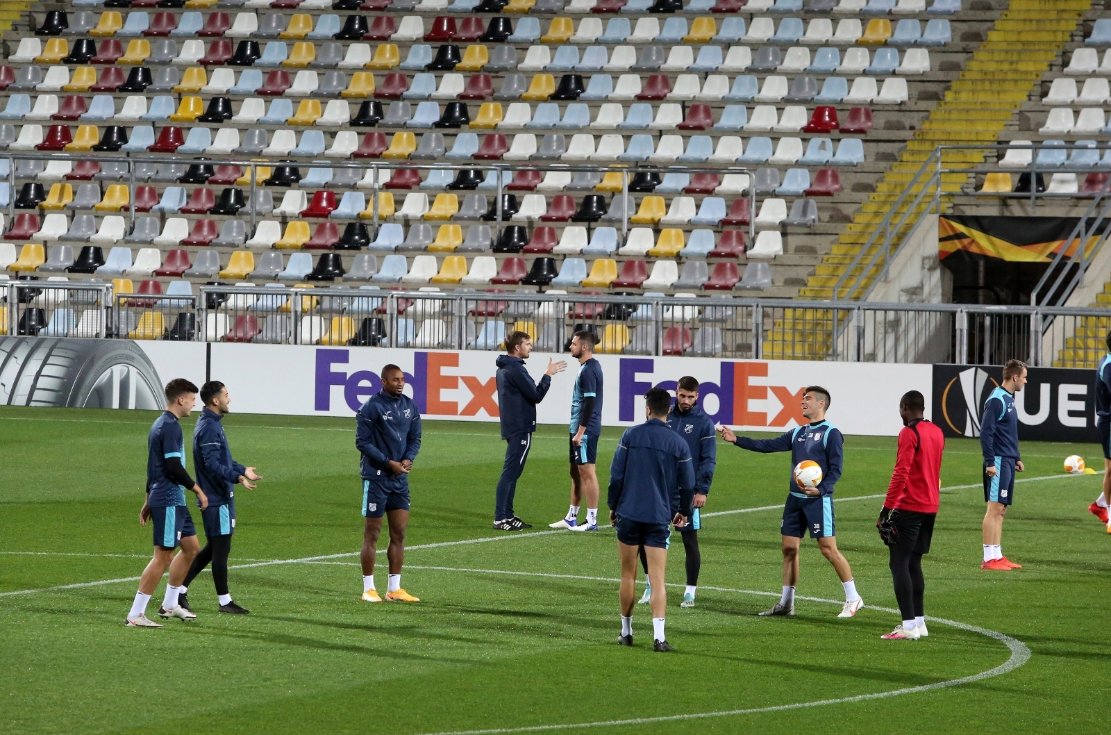 Trening nogometaša Rijeke uoči utakmice s Napolijem Trening nogometaša Rijeke uoči utakmice s Napolijem
