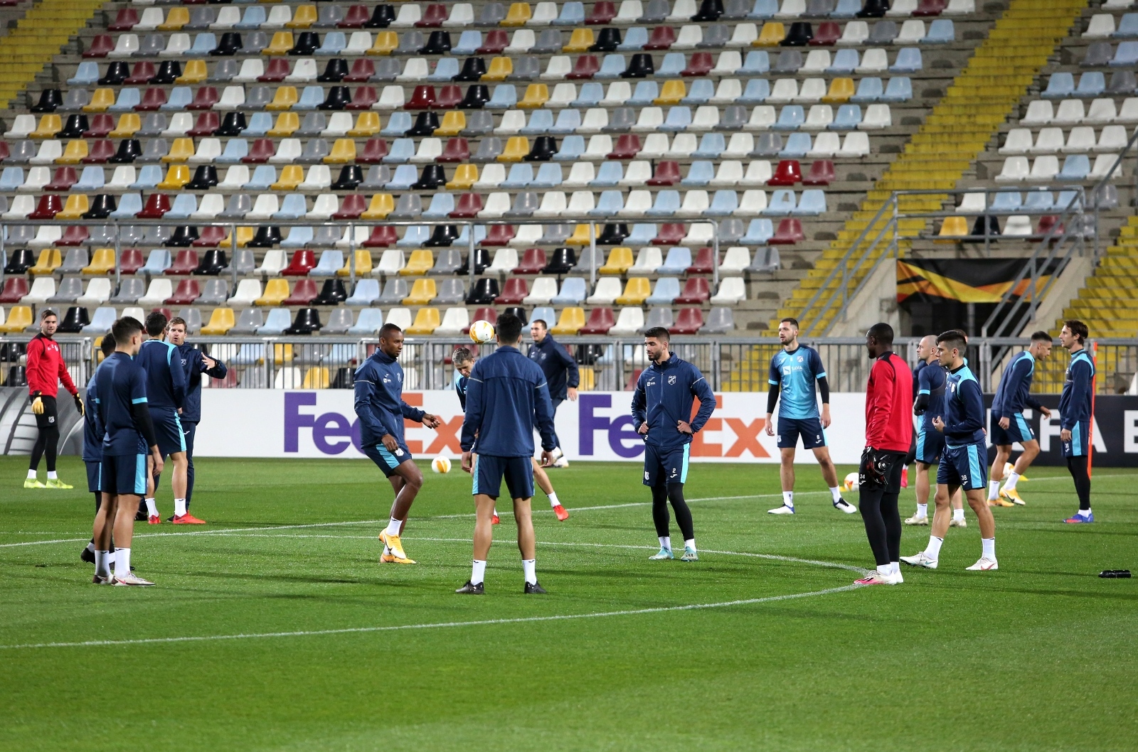 Trening nogometaša Rijeke uoči utakmice s Napolijem Trening nogometaša Rijeke uoči utakmice s Napolijem