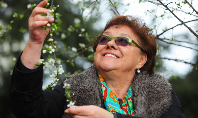 06.04.2013., Zagreb – Vera Zima, glumica. Photo: Tomislav Miletic/PIXSELL