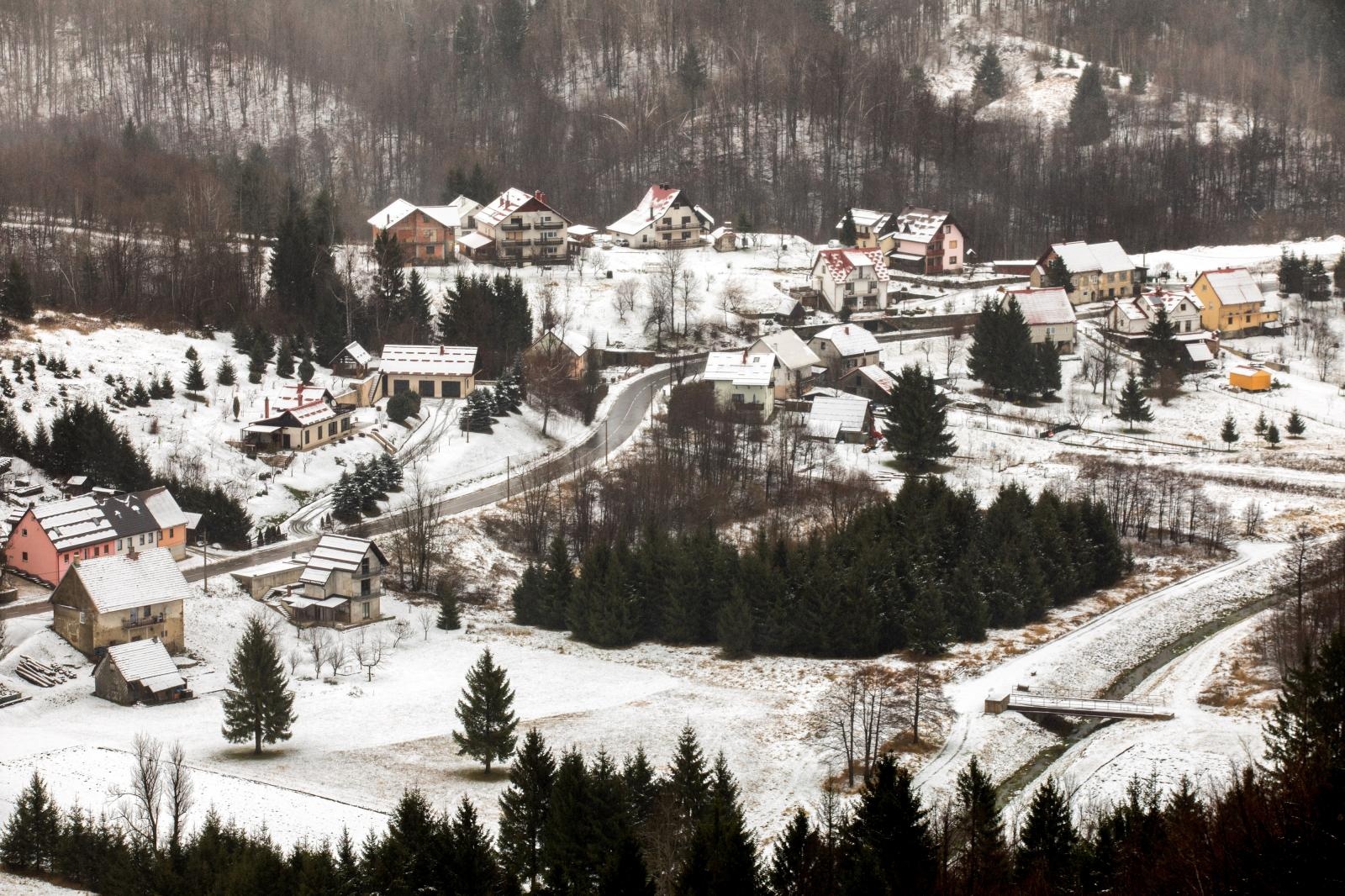 Snijeg u Gorskom Kotaru