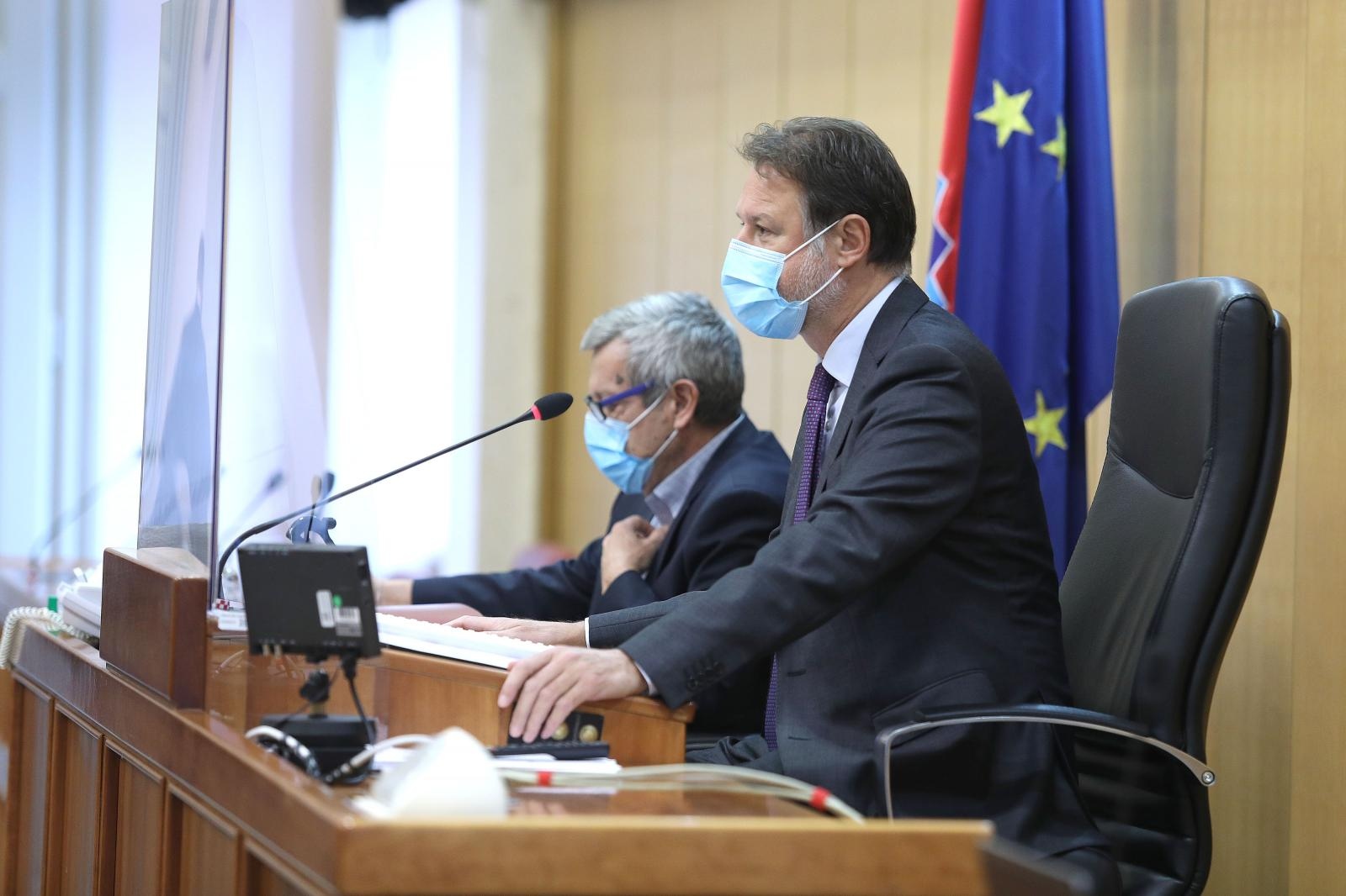 Zagreb: Saborski zastupnici drugi dan raspravljaju o amandmanima na proračun za 2021.