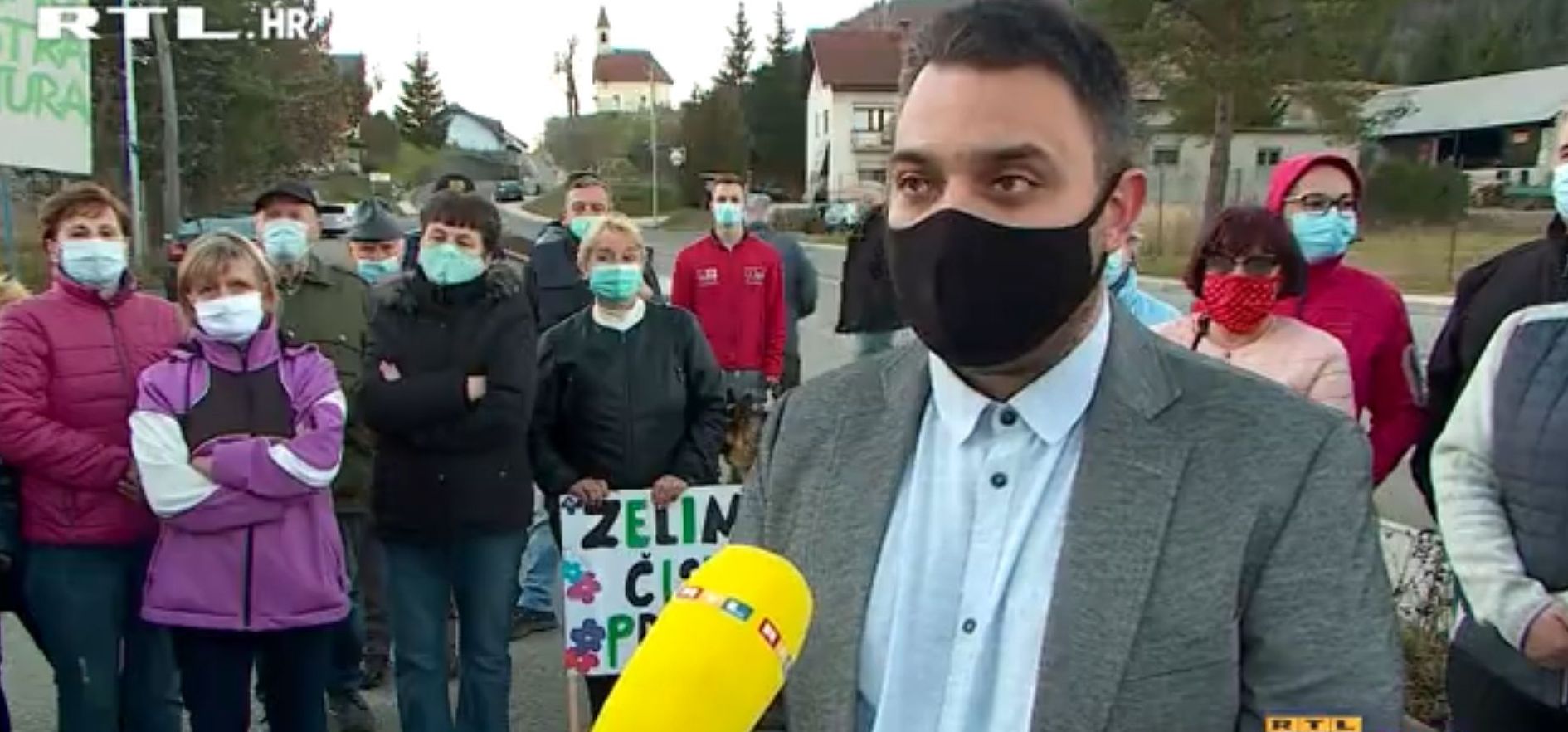 prezid prosvjed smeće rtl